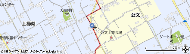 香川県仲多度郡まんのう町公文122周辺の地図