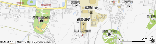 和歌山県伊都郡高野町高野山372周辺の地図