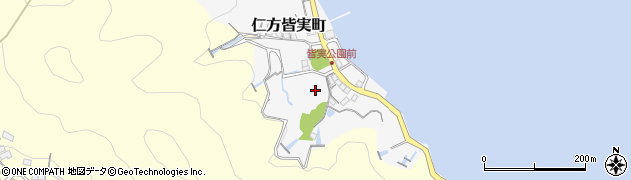 広島県呉市仁方皆実町周辺の地図