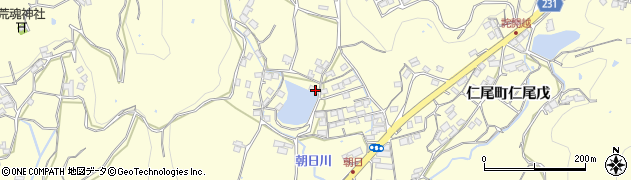 香川県三豊市仁尾町仁尾己2周辺の地図