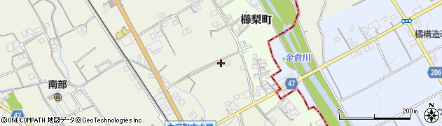 香川県善通寺市大麻町1254周辺の地図