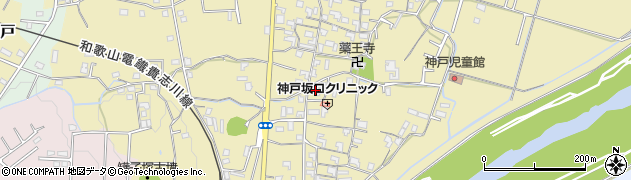 和歌山県紀の川市貴志川町神戸646周辺の地図