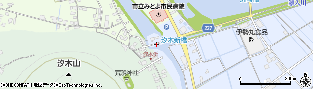 香川県三豊市三野町下高瀬1309-8周辺の地図