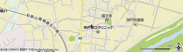 和歌山県紀の川市貴志川町神戸466周辺の地図