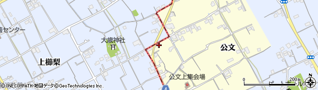香川県仲多度郡まんのう町公文124周辺の地図