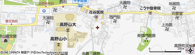 和歌山県伊都郡高野町高野山68周辺の地図