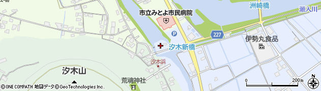 香川県三豊市三野町下高瀬1309周辺の地図