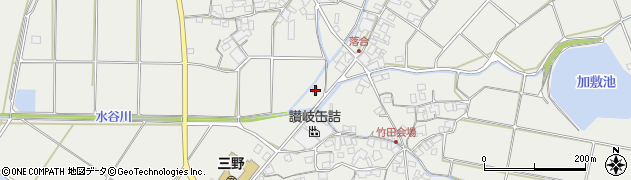香川県三豊市三野町大見3615周辺の地図