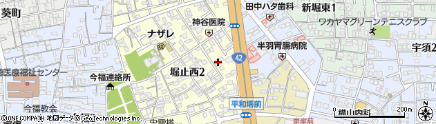 岩田接骨院周辺の地図