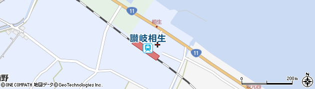 香川県東かがわ市南野820周辺の地図