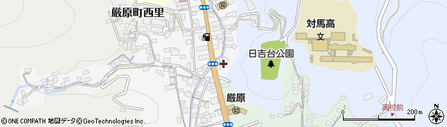 長崎県対馬市厳原町宮谷77周辺の地図