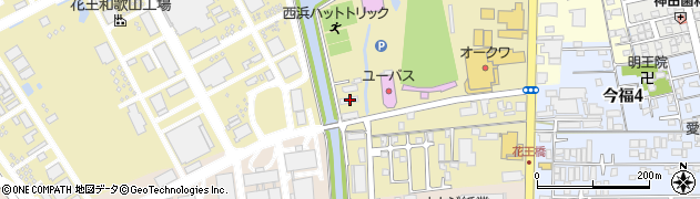 和歌山県和歌山市湊3周辺の地図