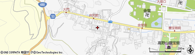 和歌山県伊都郡高野町高野山257周辺の地図