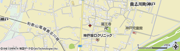 和歌山県紀の川市貴志川町神戸467周辺の地図
