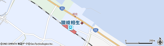 香川県東かがわ市南野851周辺の地図