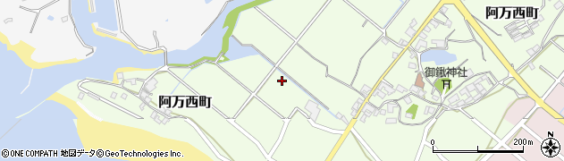 兵庫県南あわじ市阿万西町周辺の地図