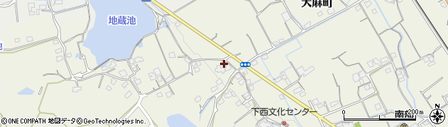香川県善通寺市大麻町2301周辺の地図