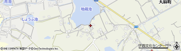 香川県善通寺市大麻町2660周辺の地図