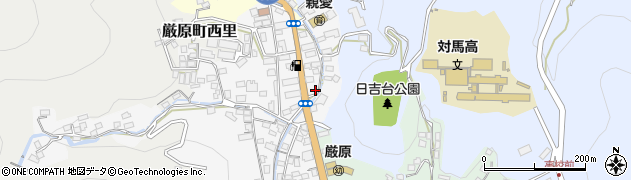長崎県対馬市厳原町宮谷78周辺の地図
