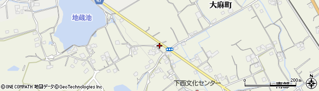 香川県善通寺市大麻町2297周辺の地図