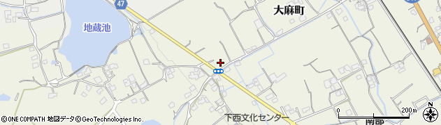 香川県善通寺市大麻町2296周辺の地図