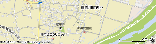 和歌山県紀の川市貴志川町神戸582周辺の地図
