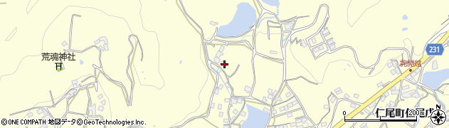 香川県三豊市仁尾町仁尾己171周辺の地図