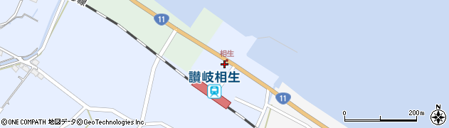 香川県東かがわ市南野859周辺の地図