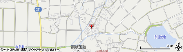 香川県三豊市三野町大見4004周辺の地図