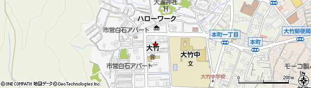 広島県大竹市白石周辺の地図
