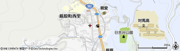 長崎県対馬市厳原町宮谷86周辺の地図