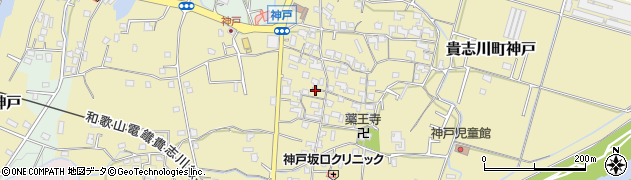和歌山県紀の川市貴志川町神戸480周辺の地図