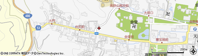 和歌山県伊都郡高野町高野山94周辺の地図