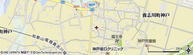 和歌山県紀の川市貴志川町神戸478周辺の地図