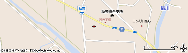マール秋芳店周辺の地図