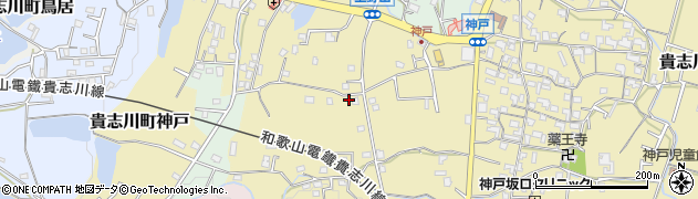 和歌山県紀の川市貴志川町神戸884周辺の地図