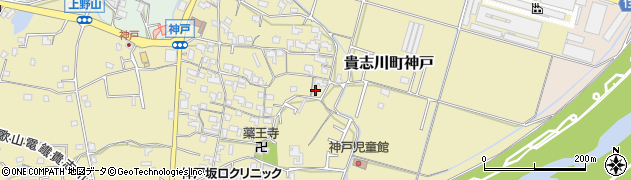 和歌山県紀の川市貴志川町神戸515周辺の地図