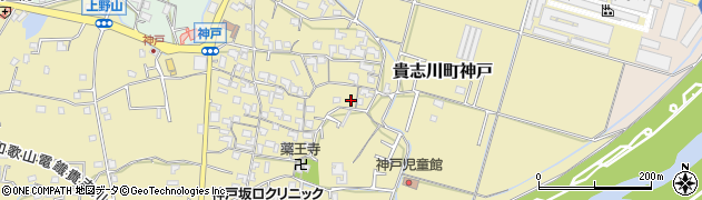 和歌山県紀の川市貴志川町神戸516周辺の地図