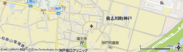 和歌山県紀の川市貴志川町神戸518周辺の地図