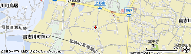 和歌山県紀の川市貴志川町神戸886周辺の地図