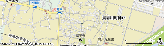 和歌山県紀の川市貴志川町神戸524周辺の地図
