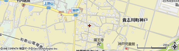 和歌山県紀の川市貴志川町神戸531周辺の地図