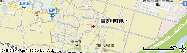 和歌山県紀の川市貴志川町神戸513周辺の地図