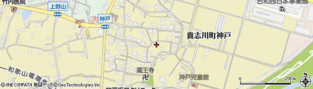 和歌山県紀の川市貴志川町神戸517周辺の地図