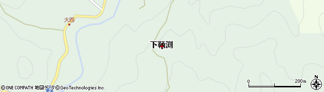 和歌山県紀の川市下鞆渕周辺の地図