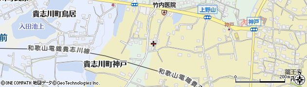 和歌山県紀の川市貴志川町神戸1009周辺の地図