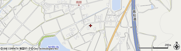 香川県三豊市三野町大見4285周辺の地図