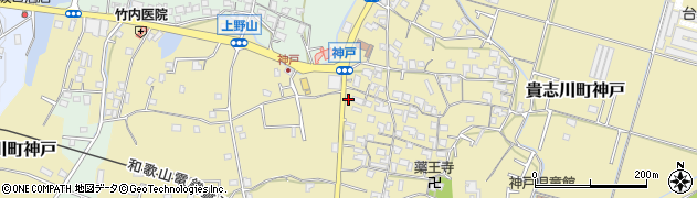 和歌山県紀の川市貴志川町神戸451周辺の地図