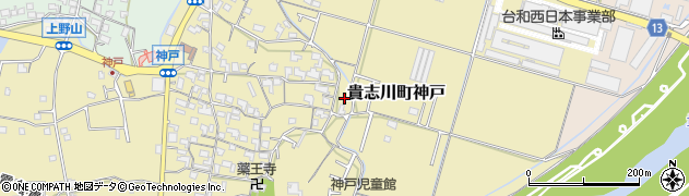 和歌山県紀の川市貴志川町神戸228周辺の地図
