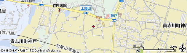 和歌山県紀の川市貴志川町神戸866周辺の地図